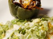 A picture of sheet pan fajita recipe