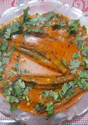 ભરવા ગ્રેવી ભીંડી (Bharva gravy bhindi recipe in gujarati) રેસીપી મુખ્ય ફોટો