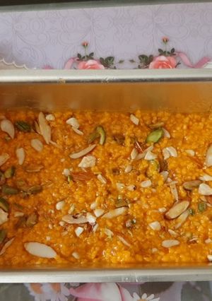 A picture of Mango kalakand.
