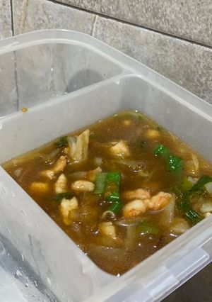 Foto resep Udang asam manis mpasi anak 1 tahun +