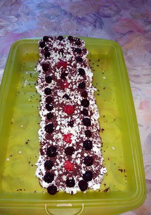 O poză a rețetei Prajitură din pişcoturi 🍰🍫.