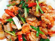 Hình ảnh của tôm rim thịt ba chỉ