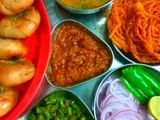 दाल बाटी लहसुन की चटनी (Dal bati lahsun ki chutney recipe in Hindi)