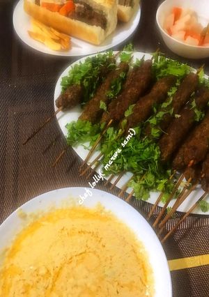 صورة لوصفة كفته البرغل بطريقه سهله ولذيذة وتتبيله رووعه