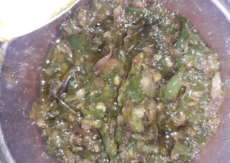 Resep Sambel Ijo ala Roma tahan lama Anti Gagal