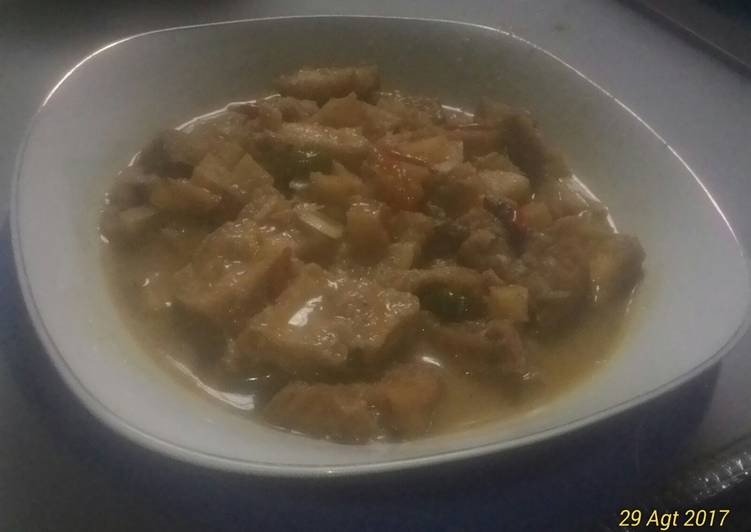 Resep Sambal Goreng kentang + tahu kuah santan Anti Gagal