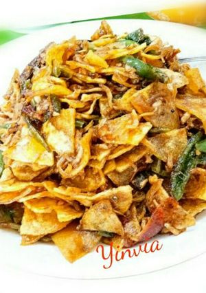 Foto resep Kentang teri masak pedas