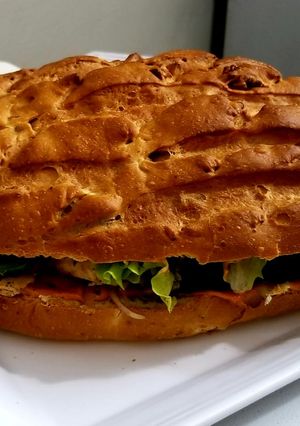 A picture of Sirracha grilled sandwiches.