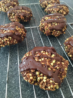A picture of Chocolate buckwheat cookies.