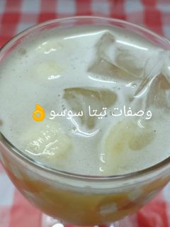 صورة لوصفة عصير الليمون بالموز