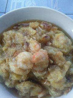 Foto resep Tempoyak tumis udang