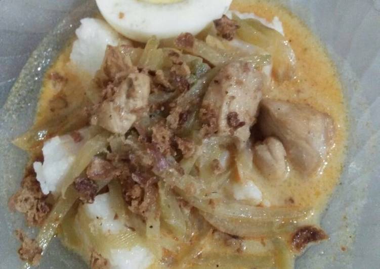 Resep Lontong sayur part 2 (Opor Ayam) Anti Gagal