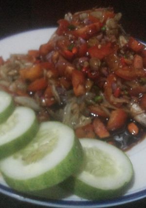 Foto resep Ikan Bakar Kakap Putih Siram Colo-colo Pedass