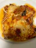 Thick Eggplant Parmigiana in the Air Fryer