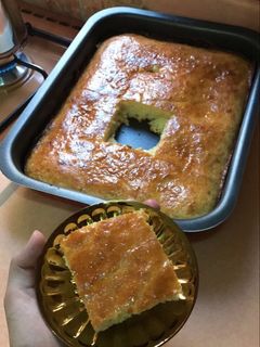 صورة لوصفة كيك الزبادي