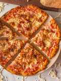 Pizza con base de boniato