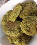 Falafel a modo mio con piselli secchi spezzati