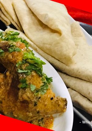 A picture of Whosayna’s Roomali Roti.
