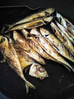 A picture of Fried fish.