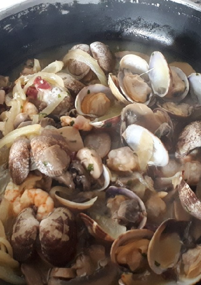 Una foto de Almejas de la casa😊😋😉