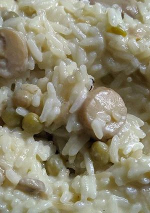 Una foto de Risotto de Champiñones ✨🍄