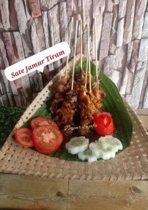 Foto resep Sate Jamur Tiram Lezatosss