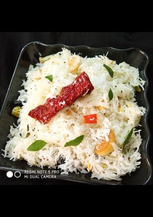 A picture of Thin Rice vermicelli/semiya usli.