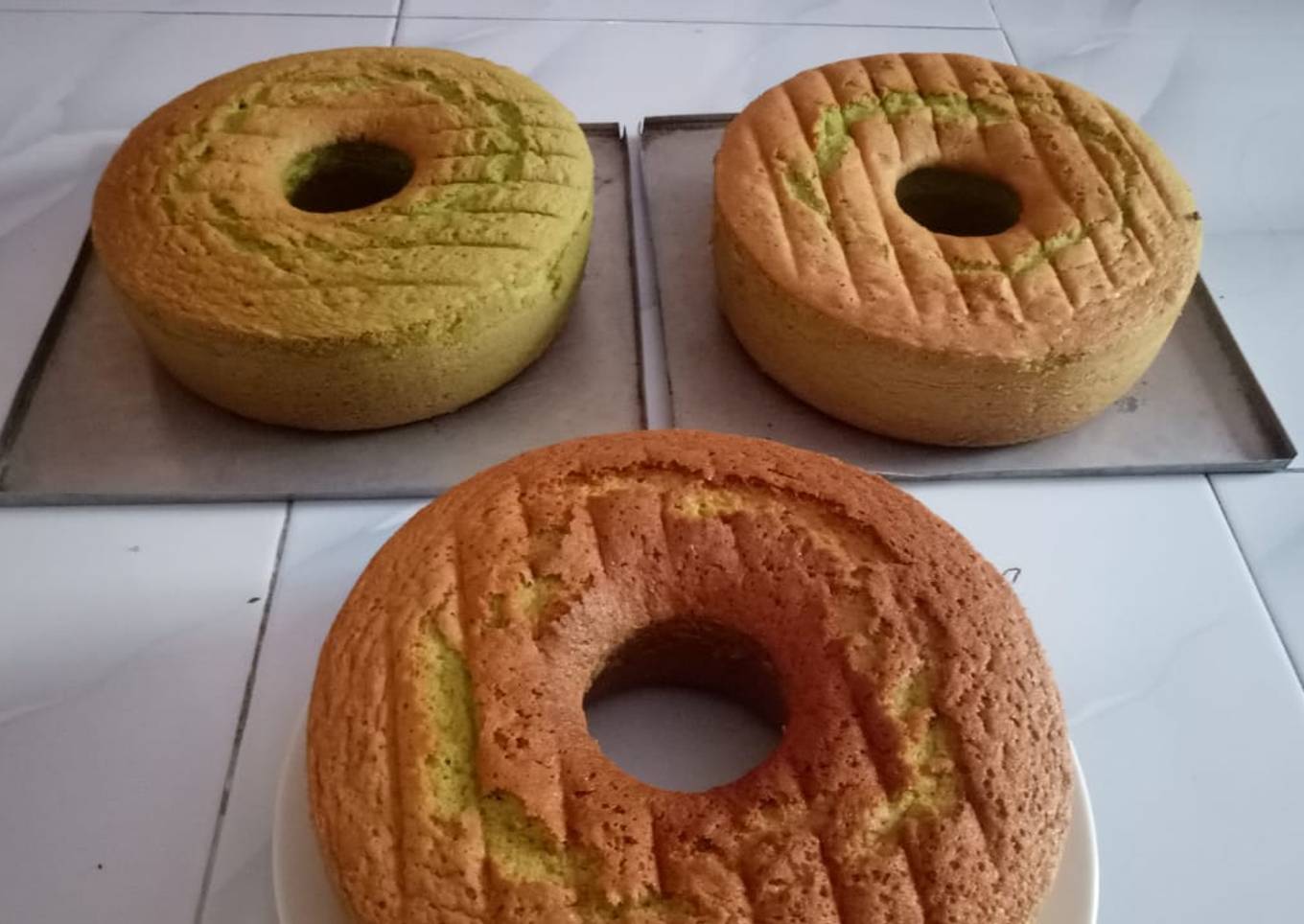 Kue Bolu Pandan 6 Telur Santan