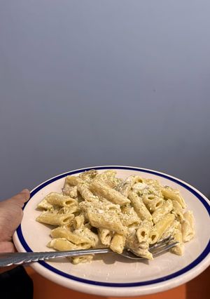 Una foto de Pasta Penne Cremosa