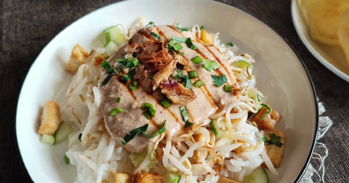 Resep Nasi Lengko Mudah dan Praktis Dihidangkan