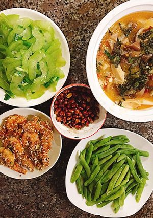 Hình của món Bữa tối đơn giản.