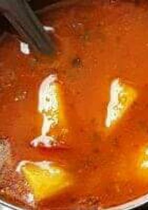 A picture of Aloo curry.