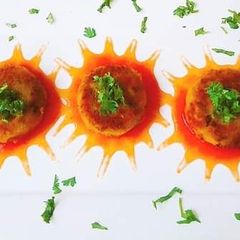 A picture of Chicken kabaab.