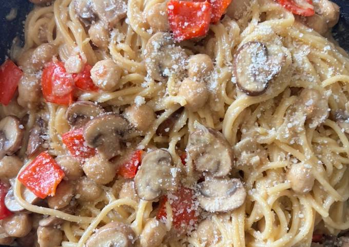 Resep Creamy Mashroom Pasta Oleh 𝓘𝓷𝓪 𝓚𝓲𝓽𝓬𝓱𝓮𝓷👩‍🍳 Cookpad