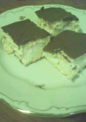 Puding kocka kókuszos pudinggal recept fotója