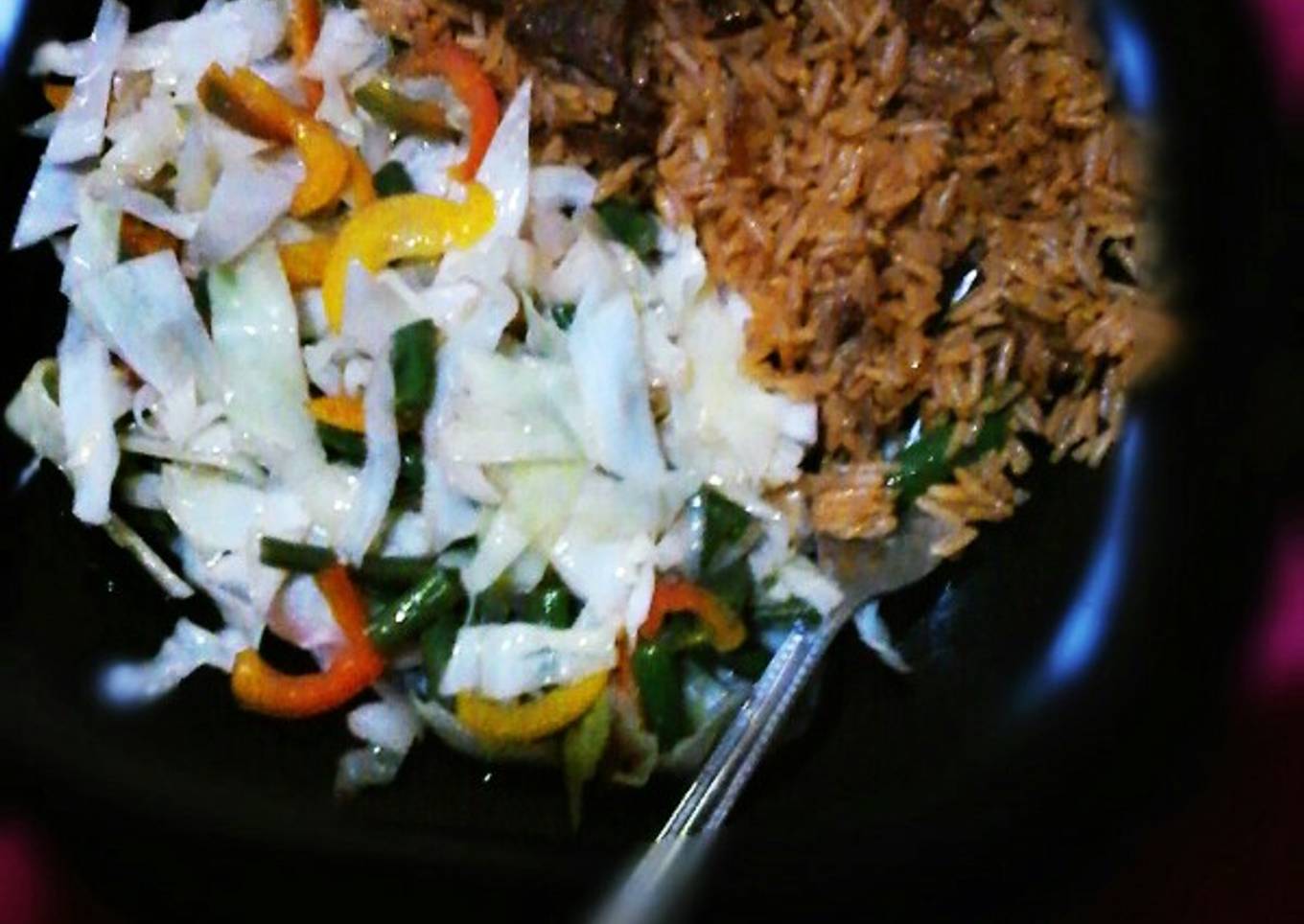 Pilau with vegatables
