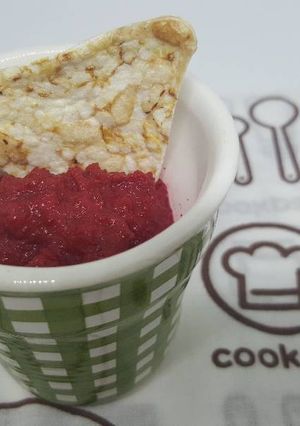 Foto di Hummus di rape rosse a modo mio