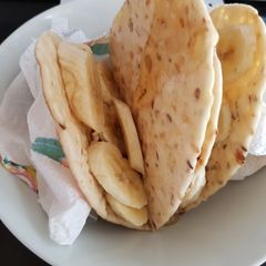 A picture of Banana & Maple Syrup Multigrain Flat Bread,💚.