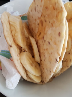 A picture of Banana & Maple Syrup Multigrain Flat Bread,💚.