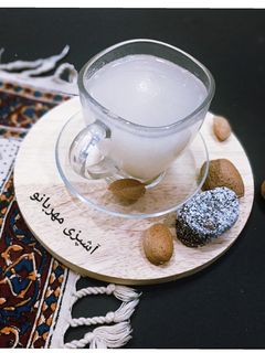 عکسی از دستور دمنوش بادام