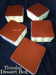 Foto resep Tiramisu dessert box