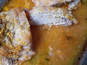 Una foto de lomo al horno