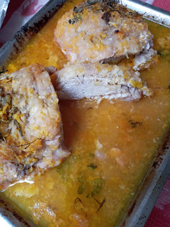 Una foto de Lomo de cerdo al horno