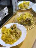 Arroz con pollo estilo Bautista