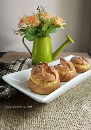 Foto resep Soes Keto 1st Trial #keto pastry