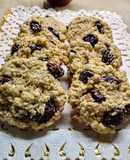 Galletas de avena y manzana