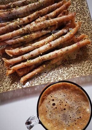 صورة لوصفة حلى اعواد القرفه 😍👌