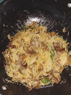 Foto resep Tumis soun jamur kuping