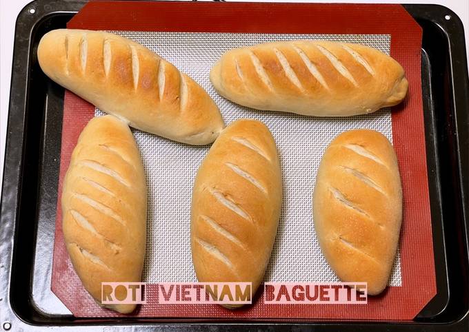 Resep Roti Baguette Vietnam oleh Jihan Kitchen Log - Cookpad