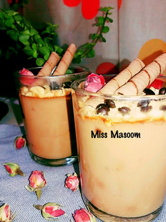 عکسی از دستور پودینگ قهوه و شکلات